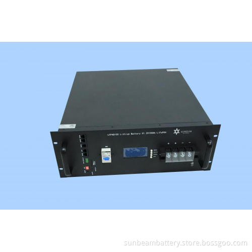 5U Cabinet Lifepo4 Rechargeable Battery